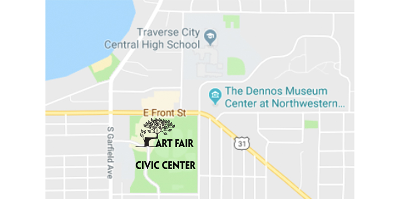 Civic Center map