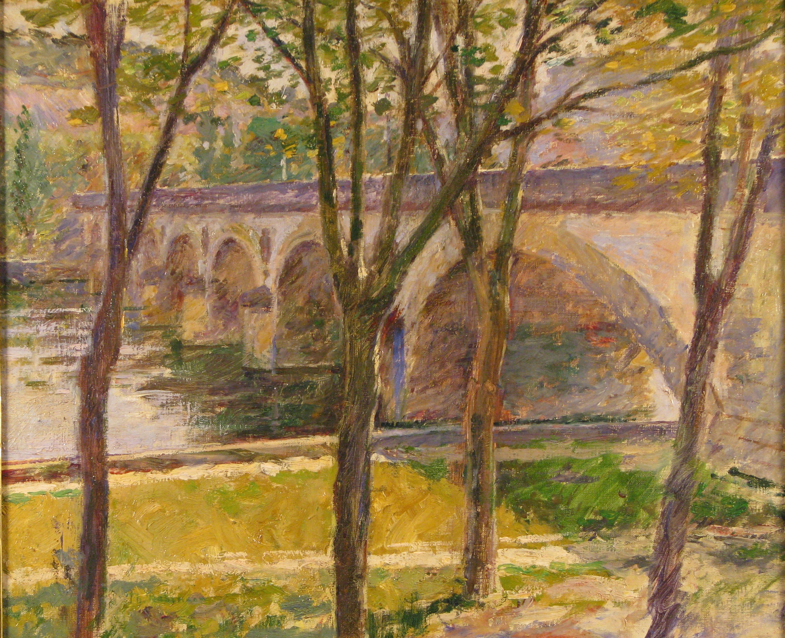 "The Bridge Near Giverny" by Theodore Robinson
