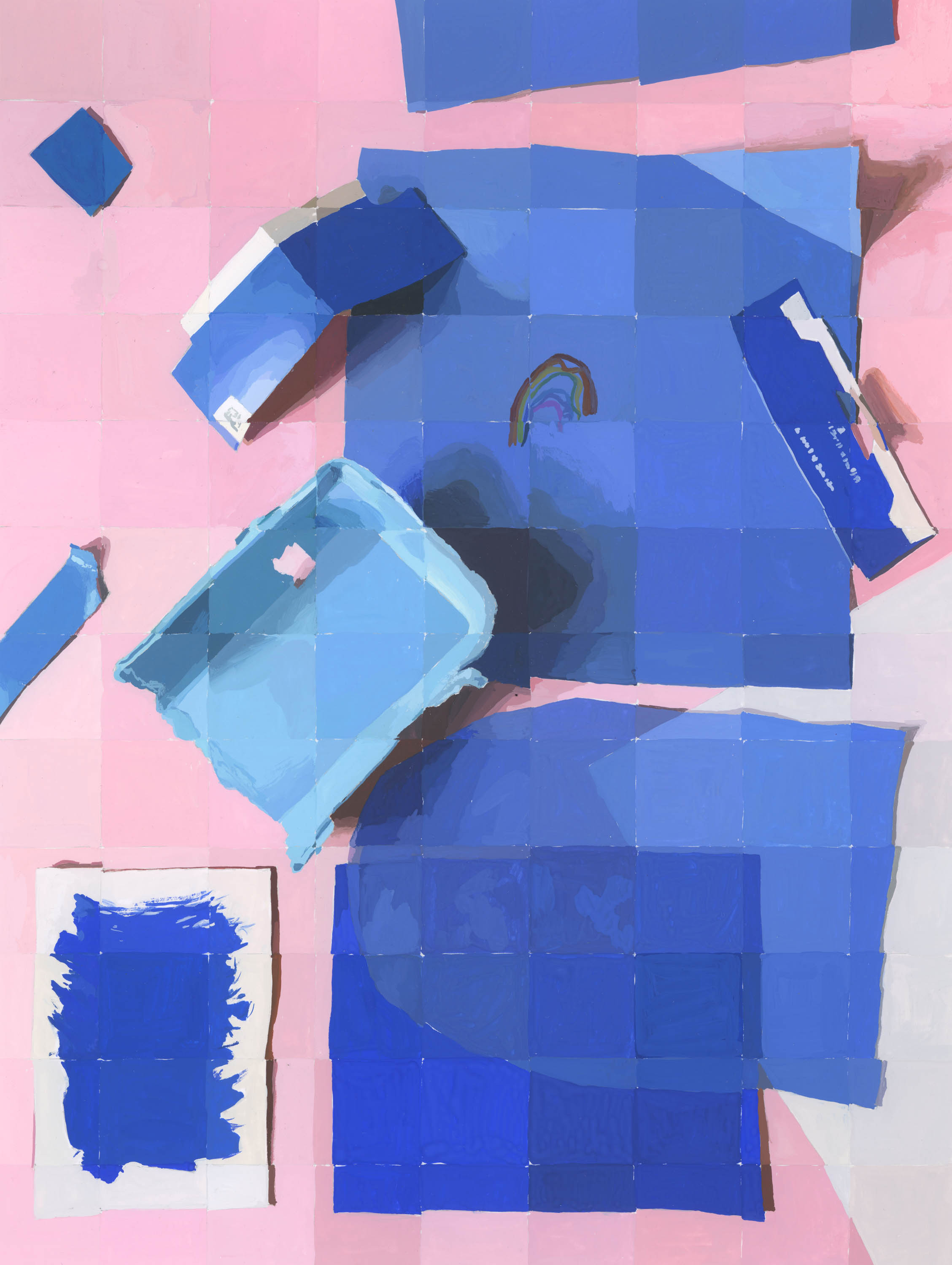 Blue Scraps
