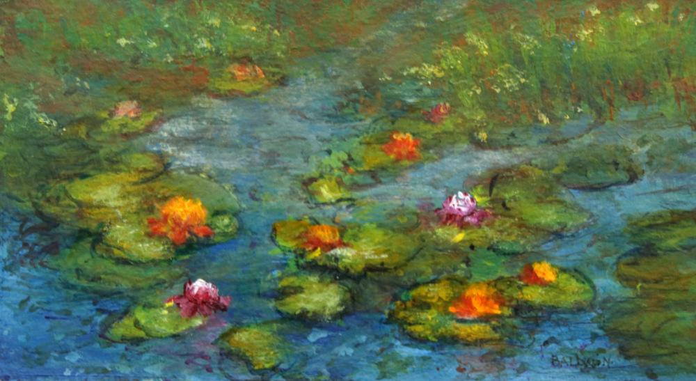 Pond with Water Lilies