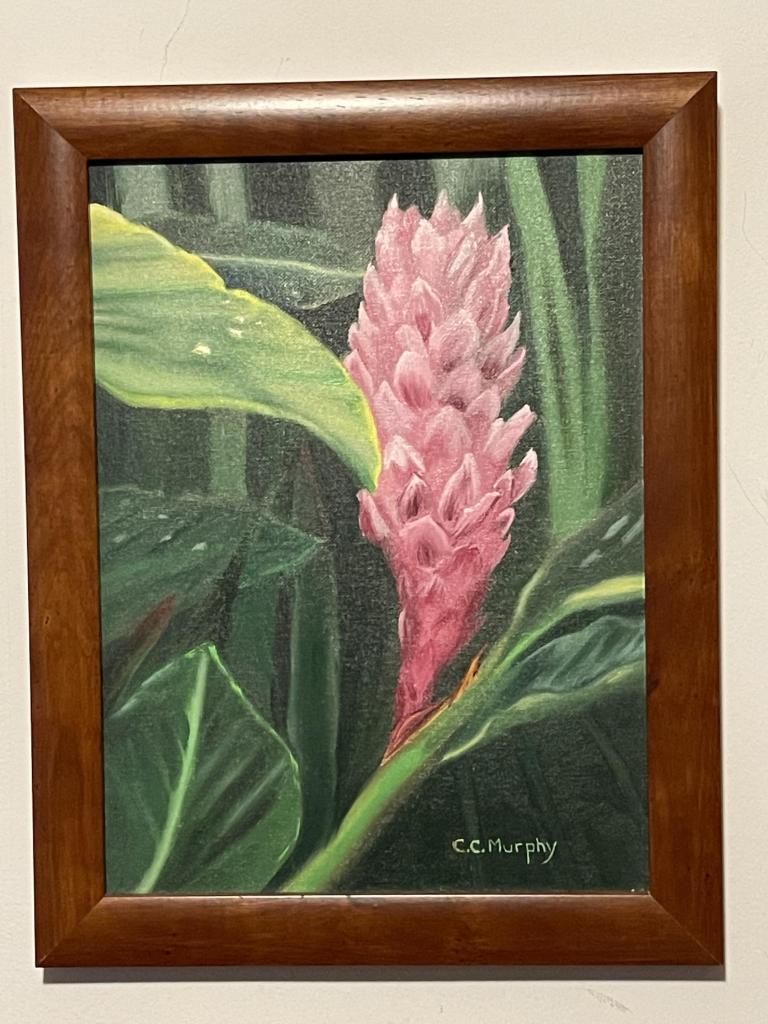 Red Ginger Oil on Canvas on board, 12"x16"
