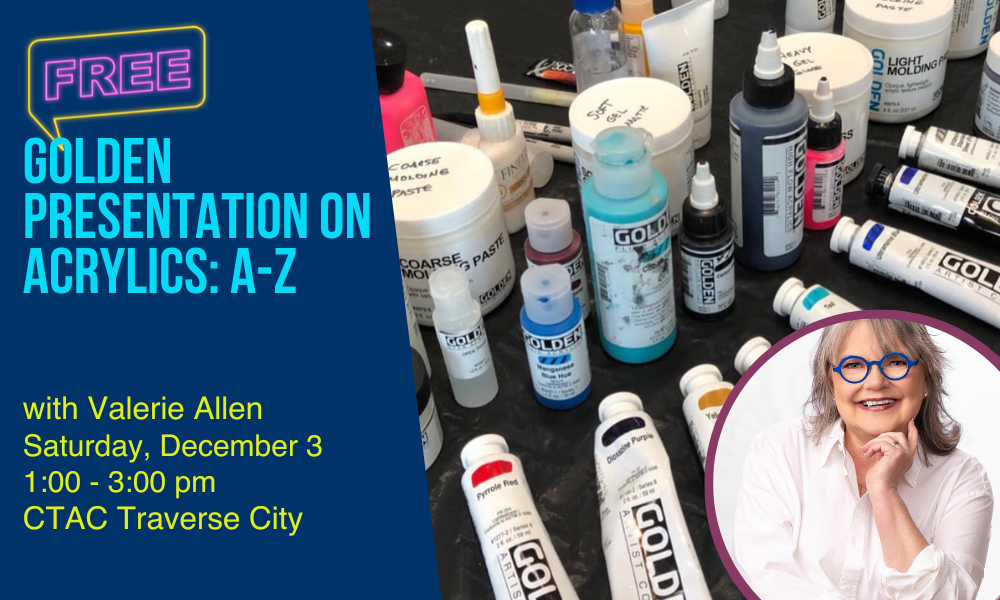 Golden Presentation on Acrylics: A to Z with Valerie Allen