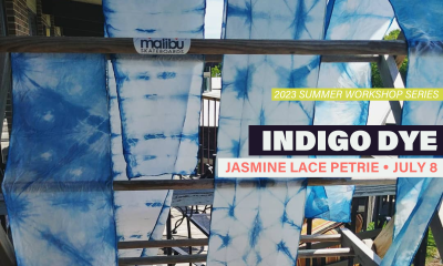 Indigo Dye with Jasmine Lace Petrie Indigo Dye with Jasmine Lace Petrie